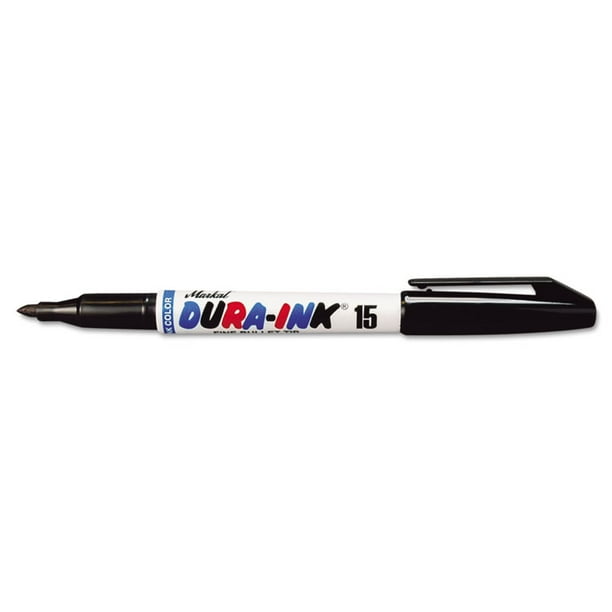 Markal DuraInk 15 FeltTip Marker Black 96023