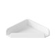 thumbnail image 2 of Estante de almacenamiento de trípode para esquina de pared, organizador de drenaje para lavabo sin perforaciones, estructura metálica de 3 niveles, para baño, altura ajustable,Wsvlmg, 2 of 6