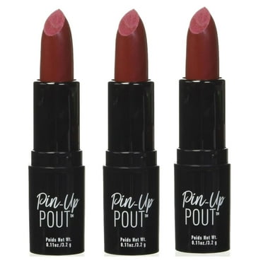 Pack of 3 NYX Pin-Up Pout Lipstick, Cocktail Hour PULS10