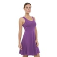 thumbnail image 2 of Women's Sleeveless Racerback A Line Summer Dress, XL, Pale Purple, by Ambesonne, 2 of 3