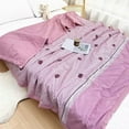 thumbnail image 1 of Sale Today Clearance! Friendly Plain Printed Washed Summer Quilt Ventilation Quilt, 1 of 6