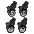 thumbnail image 1 of 2 piezas de ruedas de equipaje de repuesto, cubierta de carrito de ruedas Universal, fácil de instalar, ruedas de maleta resistentes al desgaste para, 1 of 9