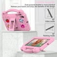 thumbnail image 7 of TECH CIRCLE Case for Onn 7" Tablet 2024 Gen 4, Strawberry Panda Shockproof Rugged Lightweight Convertible Stand Handles Kids Friendly Case for Onn 7 inch 4 Gen Tablet 2024 (Model:100135924),Pink, 7 of 7