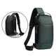 thumbnail image 4 of Bolso bandolera para hombre Bolsos de hombro Mochila con una correa Mochila para el pecho Mochila para viajes Verde Colco Bolsos bandolera para hombre, 4 of 7