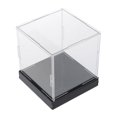 thumbnail image 4 of Acrylic Showcase Display Showcase Dustproof Boxes Model Collectibles , Clear, 20x20x20cm, 4 of 8