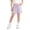 Purple, variant on Girls Summer Ice Silk Shorts Lightweight Elastic Waist Bow Casual Bottoms Summer Outfits for Girls Toddler Undershorts Girls Volleyball Shorts 4t Girls Denim Shorts Mesh Shorts 5t Shorts