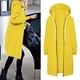 thumbnail image 5 of ICHUANYI Liquidación Chaqueta con capucha de moda para mujer Color sólido Cremallera Manga larga Bolsillo Top Blusa Abrigo ICHUANYI WER202308170384, 5 of 6