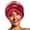 Red, variant on Elegant Crossed Forehead Hat With Sparkling Rhinestones Pattern For Comfortable Wear Fashion Turban Hat Women Headscarf
