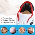 thumbnail image 2 of Back of Heel Cushion Pads, Adhesive Heel Grips Inserts for Boots, Loose Shoes Too Big, Reusable Heel Guards Liners for Women Men, Improve Shoe Fit,4PCS-Black+4PCS-Black, 2 of 5