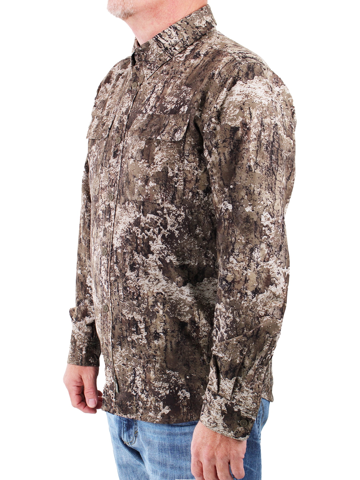 Tekari Men's Boldrun Performance Buttondown Hunting Shirt, S-3XL