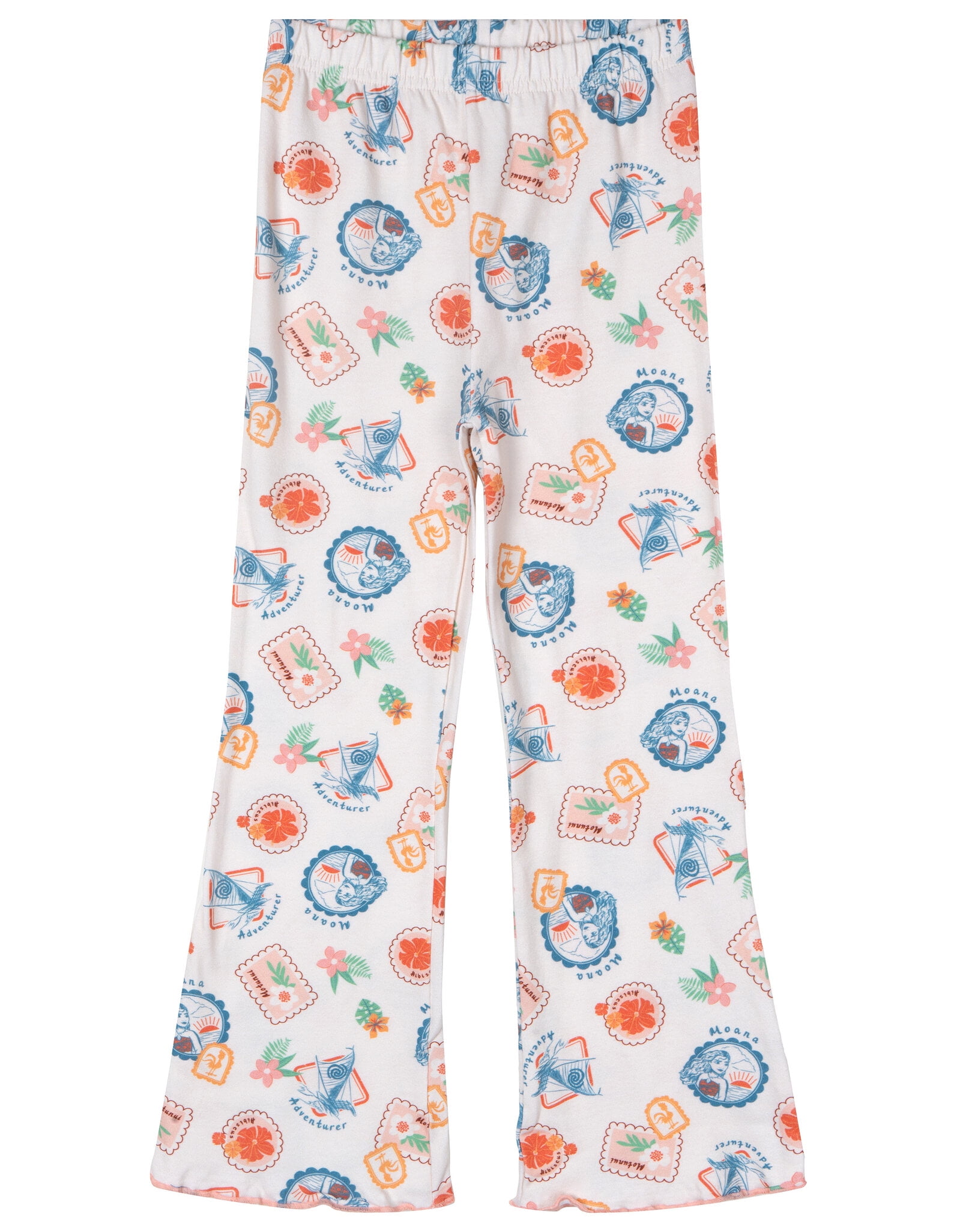Disney Moana Fleece Pullover Peplum Hoodie and Flare Leggings Outfit Set Infant to Big Kid