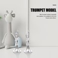 thumbnail image 4 of 12pcs Miniature Musical Instrument Model Christmas Wreath Christmas Tree Decor, 4 of 8