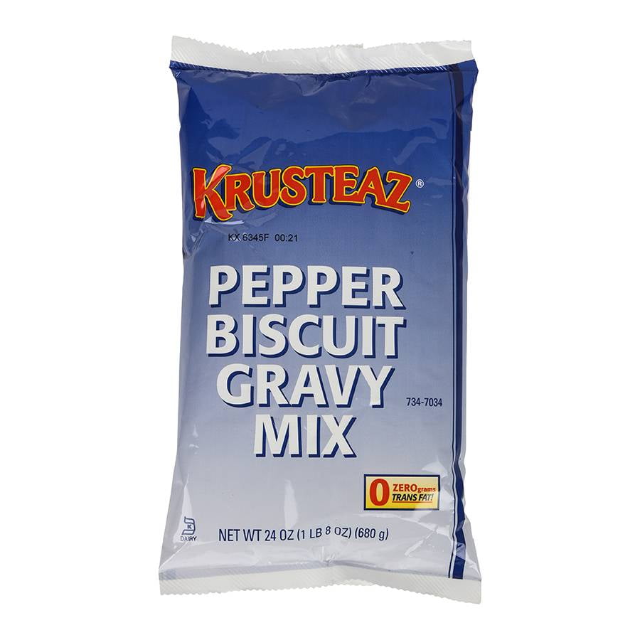 (Price/Pack)Krusteaz Professional Peppered Biscuit Gravy Mix 1.5 Pound