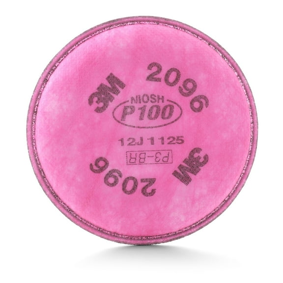 3M Particulate Filter P100 Acid Gases 2/PK 2096