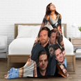 thumbnail image 6 of Sebastians Cute 3D Print Soft Throw Blankets Stan Ultra Warm Blanket Flannel All Seasons Blankets for Sofa Bed Travel and Camping 80"X60", 6 of 6