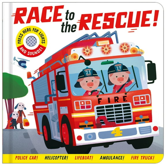 Pre-Owned Race to the Rescue! (Board book) 1680106929 9781680106923