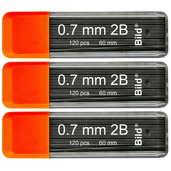 Minas de repuesto para portaminas Bild 0,7 mm 2B
