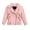 Pink, variant on NordicNest Toddler Outwear Baby Coat Clothes Winter Girls Kids Autumn Leather Turn Down Jacket Short Girls Coat Jacket Cozy