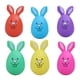thumbnail image 3 of 6 huevos de Pascua coloridos con forma de conejito, decoración de Pascua, cesta decorativa para huevos. 6 colores, 3 of 9