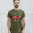 thumbnail image 3 of Tee Hunt Ford '76 Gran Torino T-Shirt Classic Muscle Car Licensed Men's Novelty Shirt, Military Green, Medium, 3 of 5