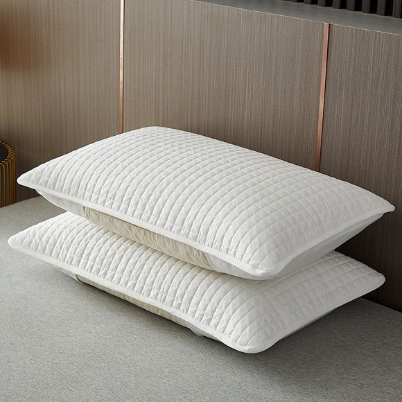 Zhuge 3Pcs Pillow core protection isolation layer cotton pillowcase Start your dream night with this comfortable, breathable pillowcase 18.9x29.13inch(Light pink)