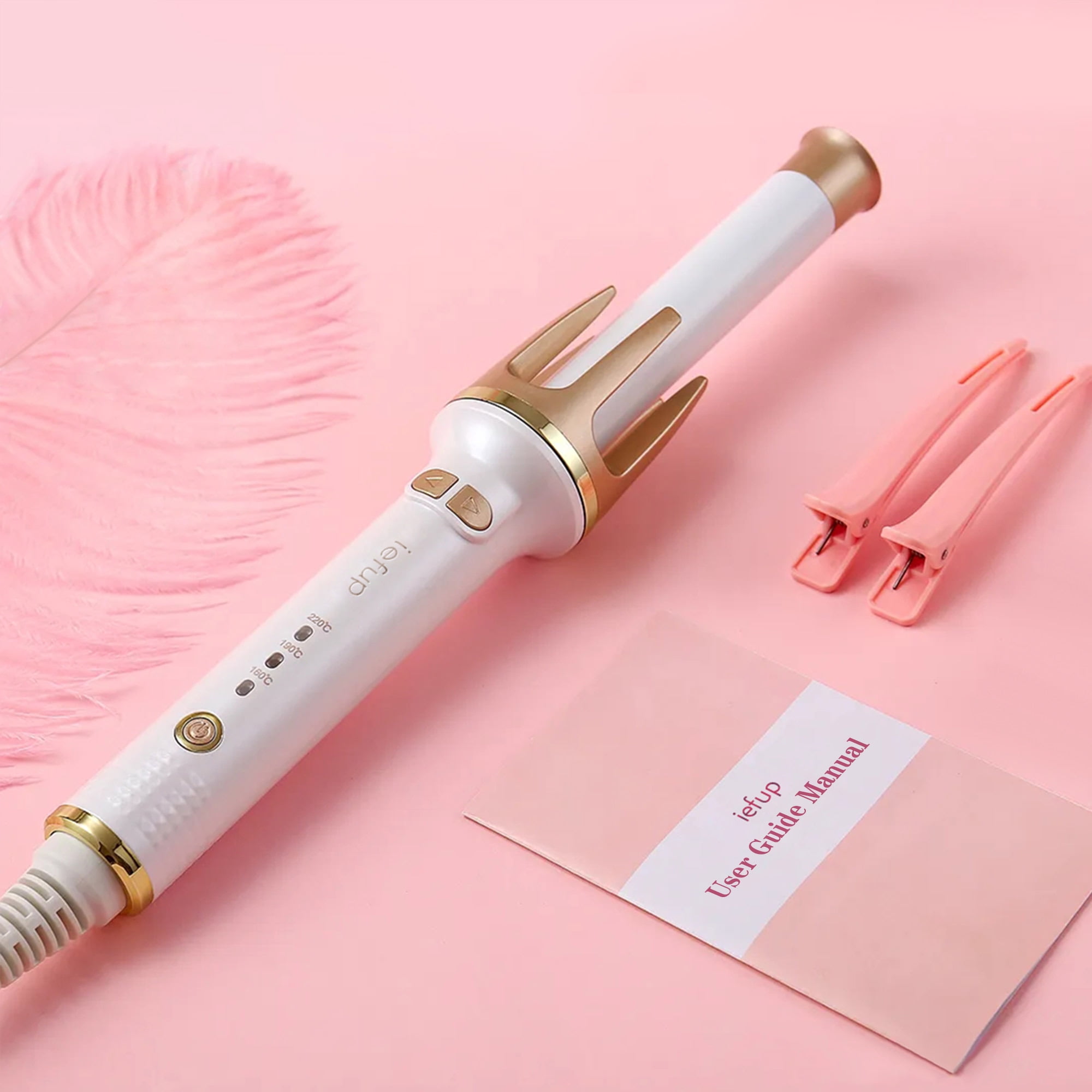 Magic Styler 4 in 1 Airstyler Magicstyler Air Styler Curling Iron Brush Air Curler Air Styler Wrap Auto Wrap Curlers Multi Hair Styler for Fast Hairstyle Blue Gold Walmart