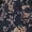 Navy Blue, variant on Allover Floral Knot Split Thigh A-Line Milkmaid Dress Maxi Vacation Beach Outfit Women