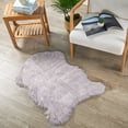 thumbnail image 5 of Home Soft Things Faux Fur Rug - Orchid Hush - 24" x 36", 5 of 8
