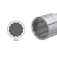 thumbnail image 4 of Unique Bargains 33mm 12 Point Shallow Socket 3/4' Drive Standard Metric Chromium Vanadium Steel, 4 of 5