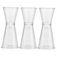 thumbnail image 5 of Raindrops Transparent Plastic Cocktail Measuring Jigger Set, 3 Pieces, Bar Tools for Accurate Drink Mixing, 5 of 8