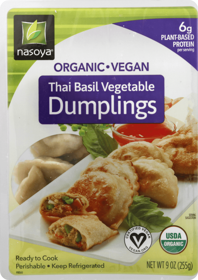 Nasoya Organic Thai Basil Vegetable Dumplings, 9 oz