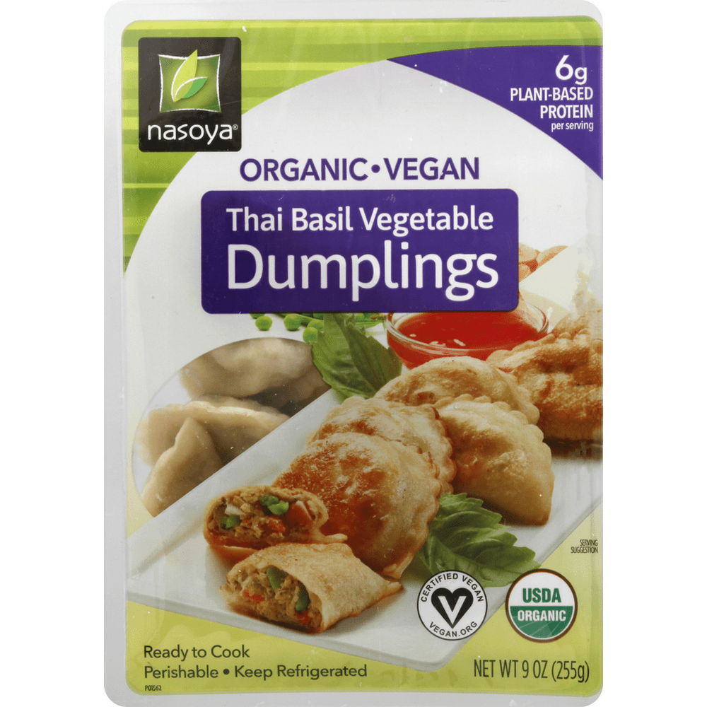 Nasoya Organic Thai Basil Vegetable Dumplings, 9 oz