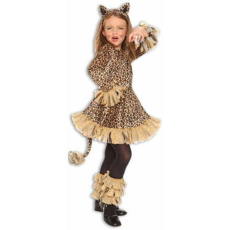 Leopard Girls' Child Halloween Costume