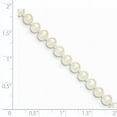 thumbnail image 2 of Beautiful 14k 4-5mm White Near Round Freshwater Cultured Pearl Necklace, 2 of 2