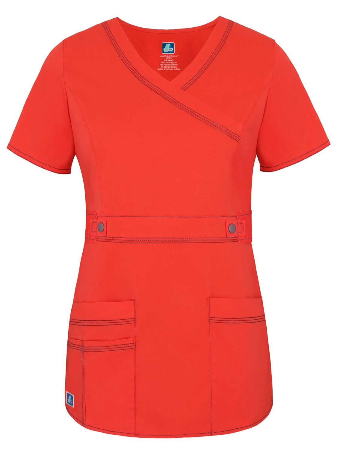 Adar Uniforms Womens PopStretch Junior Fit Taskwear TabWaist