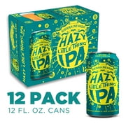 Sierra Nevada Hazy Little Thing IPA Craft Beer, 12 Pack, 12 fl oz Aluminum Cans, Hazy India Pale Ale, Hazy IPA, 7.6% ABV