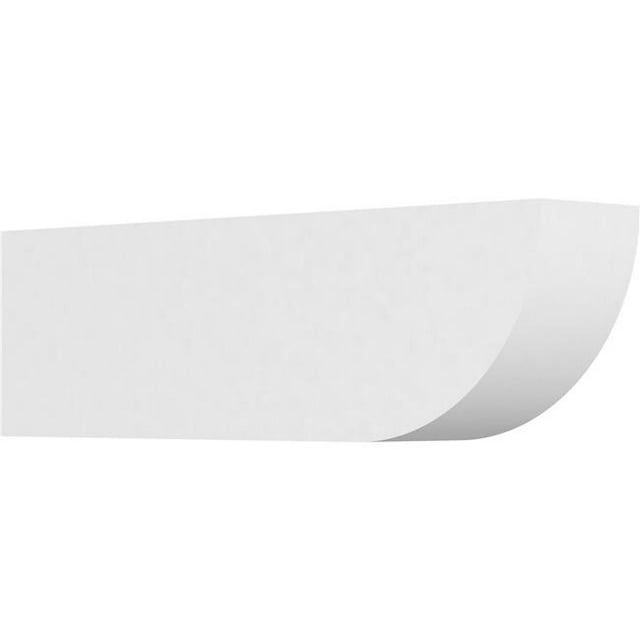 Ekena Millwork RFTP04X06X20DUR 6 x 4 x 20 Pouces Standard Durham Architecture Grade Queue de Chevron PVC