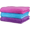 Everyday Home Soft Velvet Fleece Throw Blanket