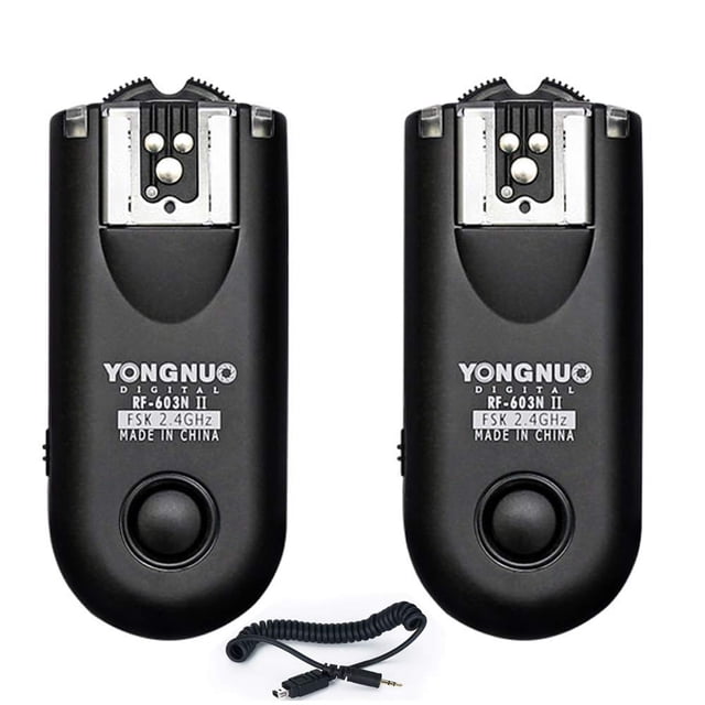 Disparador inalámbrico, disparador de flash YONGNUO RF-603II N3
