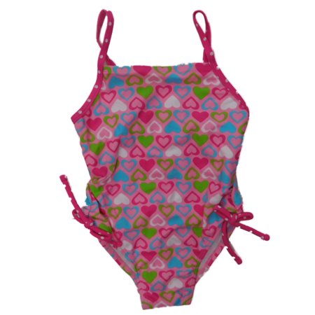 Circo - Circo Toddler Girls 1 PC Pink Heart Swimming Suit ...