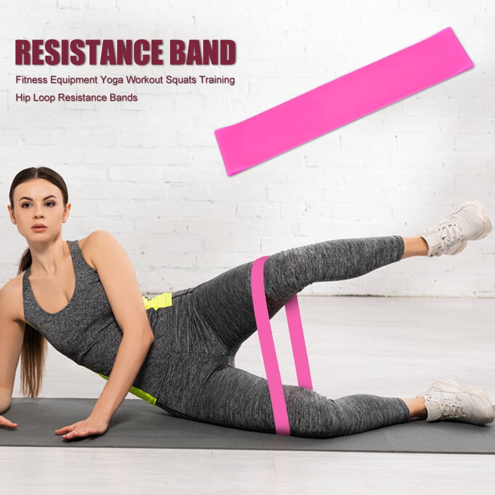TPE Bandes de Résistance Yoga Fitness Sports Butt lift squats formation Hip Boucle