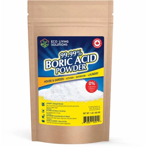 99.99% Boric Acid Powder | Horticultural Garden Application | Multipurpose Clean