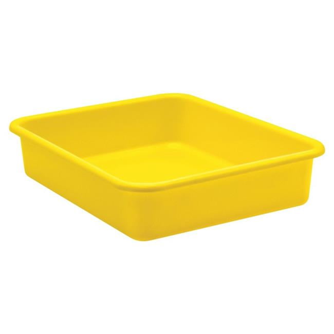 Teacher Created Resources TCR20440 Plastic Letter Tray, Yellow - Large