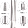 thumbnail image 2 of Ring Size Measuring Tool Metal Ring Mandrel Ring Sizer Guage Ring Measurements and Finger Measurements Kit, 2 of 5