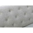thumbnail image 5 of Linen Sofas and Couches 78 Inches Long, Mid Century Modern Couch Tufted Back Sofa with 2 Throw Pillows, Armrest and Wooden Legs for Living Room, Apartment, Bedroom (Gray), 5 of 7