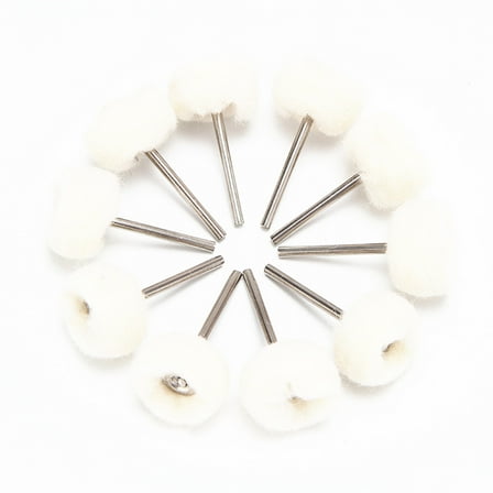 JIAHAOO Delicate Polishing Tools for Gold & Silver Jewelry Soft Wool, Scratch-Resistant for Jewelers