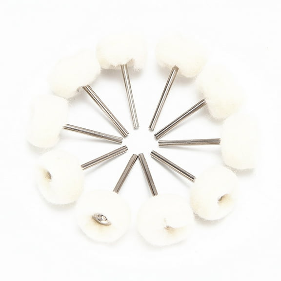 JIAHAOO Delicate Polishing Tools for Gold & Silver Jewelry Soft Wool, Scratch-Resistant for Jewelers