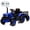 Blue, variant on Goldensoil 12V Kids Ride-on Tractor with Remote,35W Dual Motors with Music,LED Lights,3 Speeds,Yellow