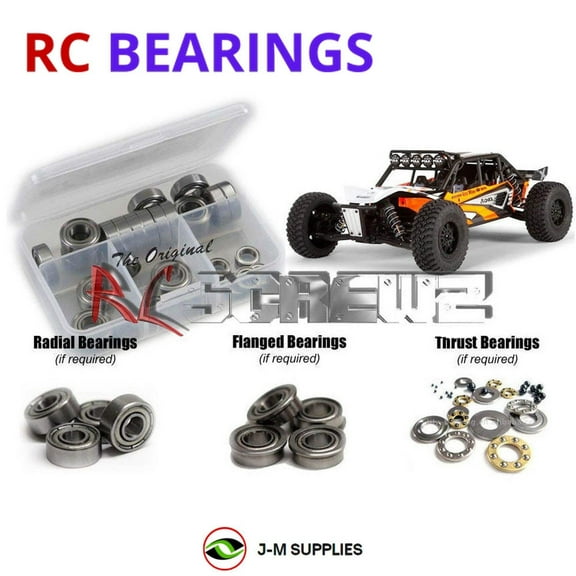 RCScrewZ Metal Shielded Bearing Kit axi005b for Axial Racing EXO Terra #90015/24 RC Car | SET