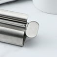 thumbnail image 4 of Toothpaste Tube Squeezer - 2-Pack Toothpaste Squeezer Roller, Metal Toothpaste Tube Wringer Seat Bracket (Stainless Steel), 4 of 5